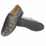 Pantofi dama, casual, din piele naturala - P501BFLOR